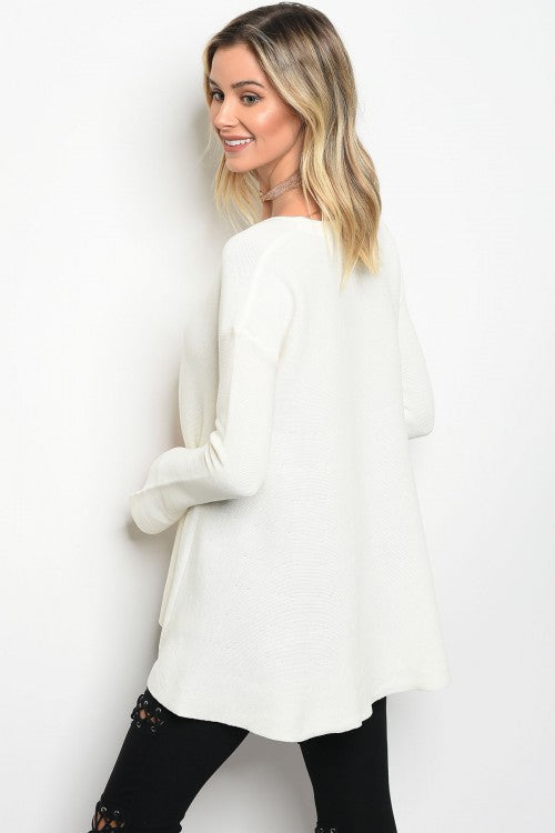 Bell of the Ball Sweater in Ivory