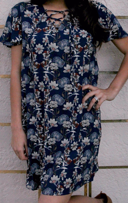 Floral the Haters Dress