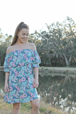 Floral the Haters Dress